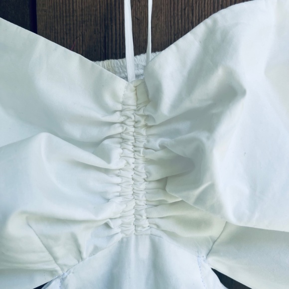 Revolve ASTR Cutout Cotton Poplin Maxi Dress - top and skirt set - Picture 6 of 17